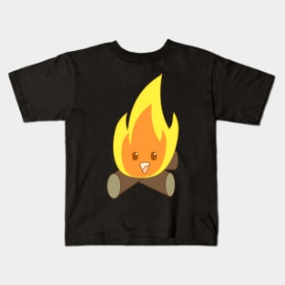 kawaii campfire Kids T-Shirt